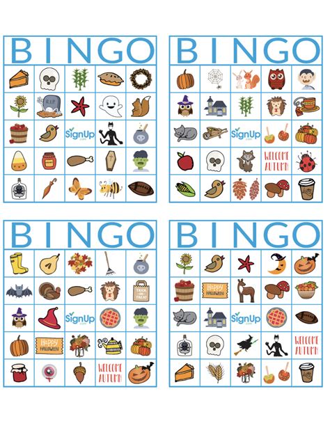 Picture Bingo Printables