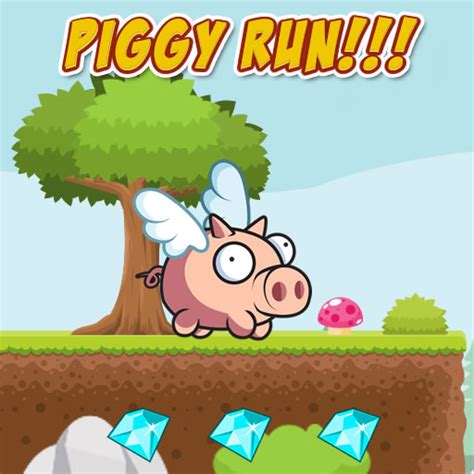 Piggy running