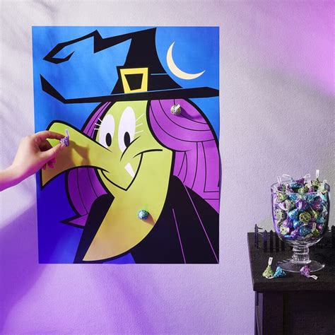 Pin the Wart on the Witch Game