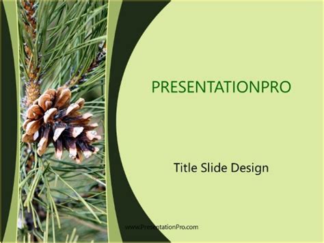 Pinecone PowerPoint image