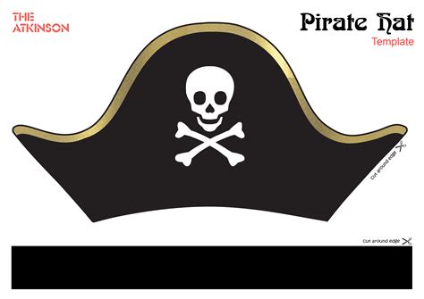 Pirate Hat Template