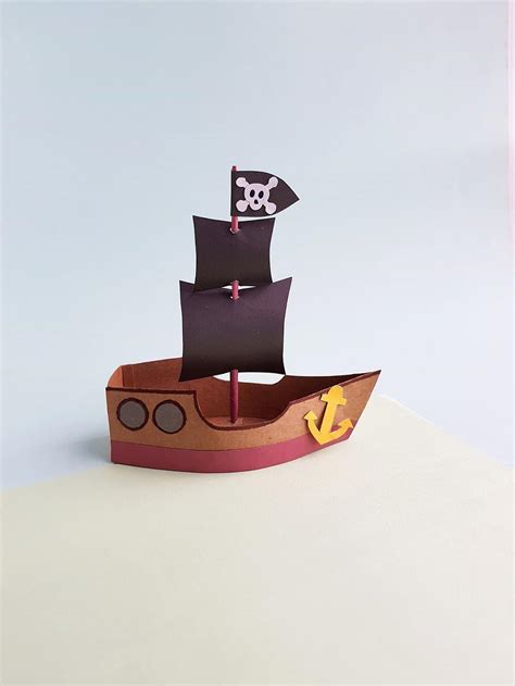 Pirate Ship Template 1