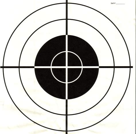 Description of Pistol Targets