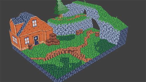 Pixel Art 3D Models