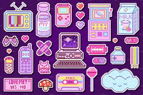 Pixel Art Stickers