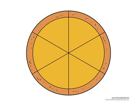 Printable pizza templates for kids