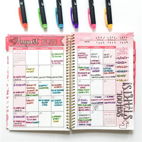 Planner Ideas