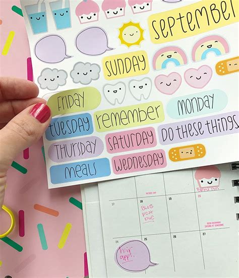 Planner Stickers Ideas