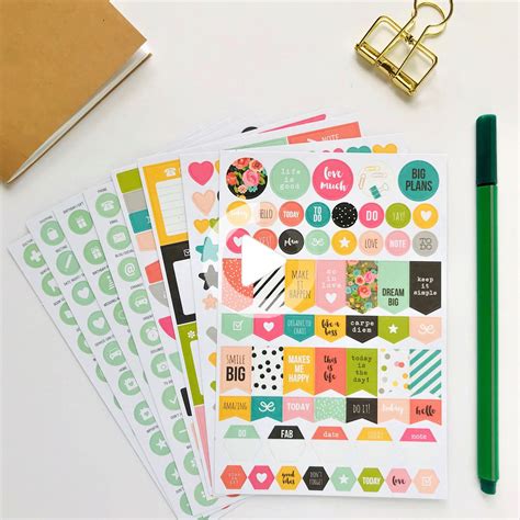 Planner Stickers Styles