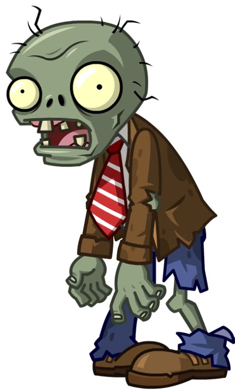 Basic Zombie coloring page