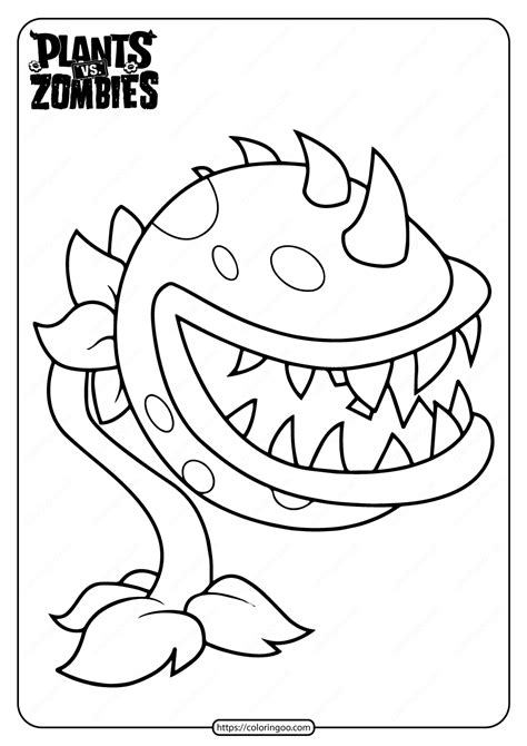 Plants Vs Zombies coloring pages