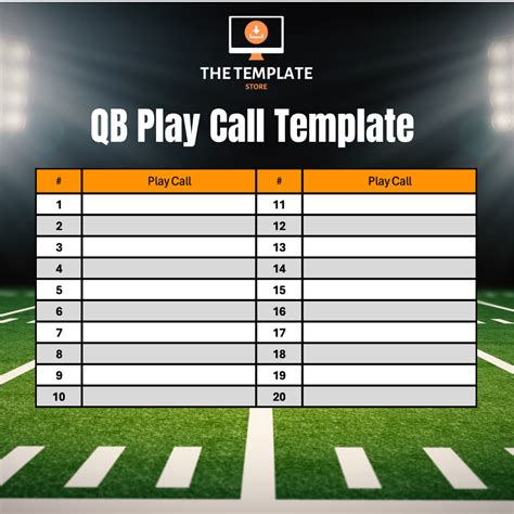 Play Call Template