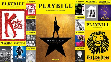 Playbill Design Inspiration