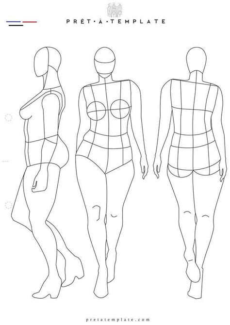 Plus-Size Mannequin Template