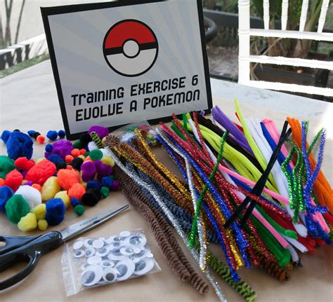 Pokémon Birthday Activities