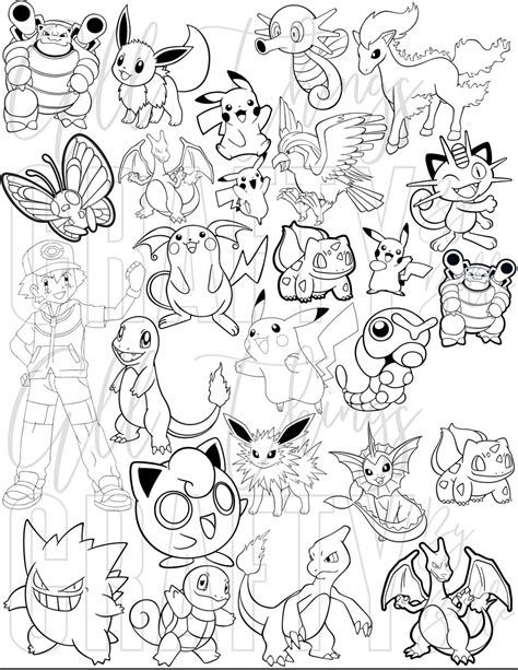 Pokemon coloring printables faqs