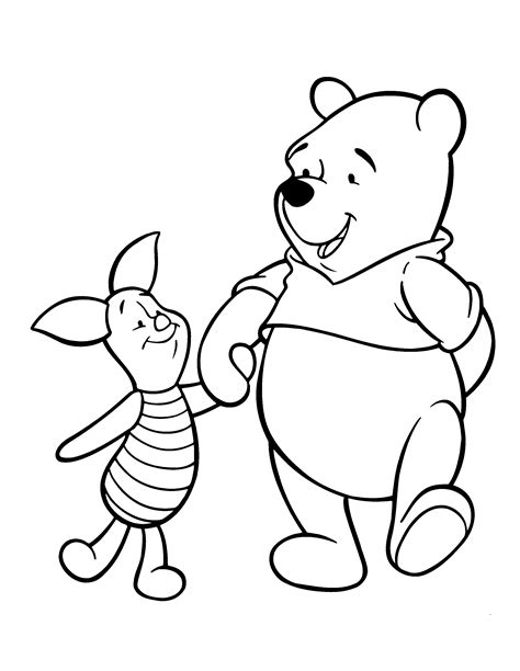 Pooh Coloring Pages