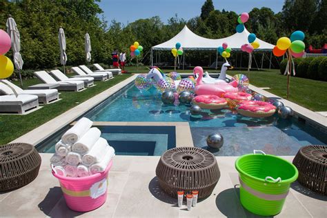 Pool Party Decoration