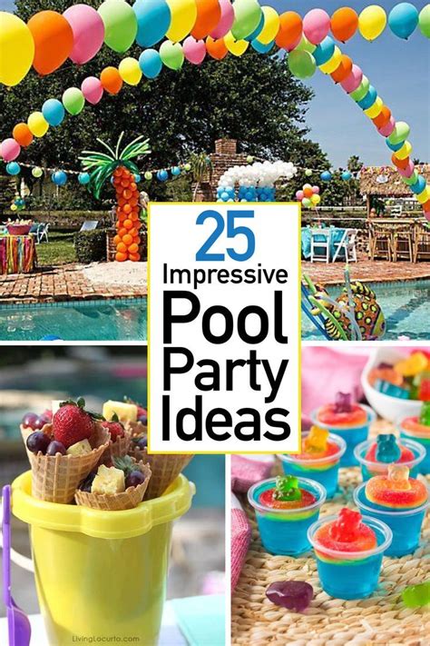 Ideas for Pool Party Decorations