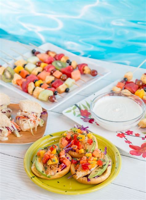 Pool Party Food Ideas