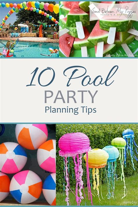 Pool Party Planning Tips