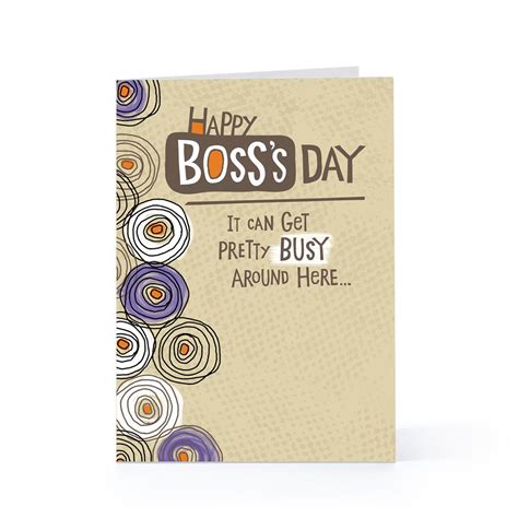 Popular Boss Day card printables