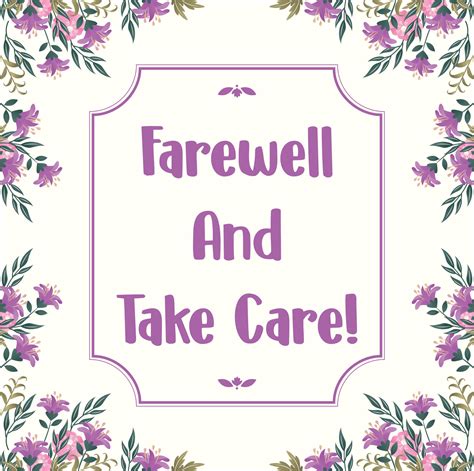 Popular Farewell Cards Printable Designs