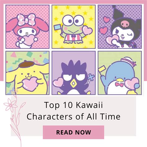 Popular kawaii characters