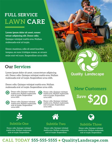 Popular lawn care website templates