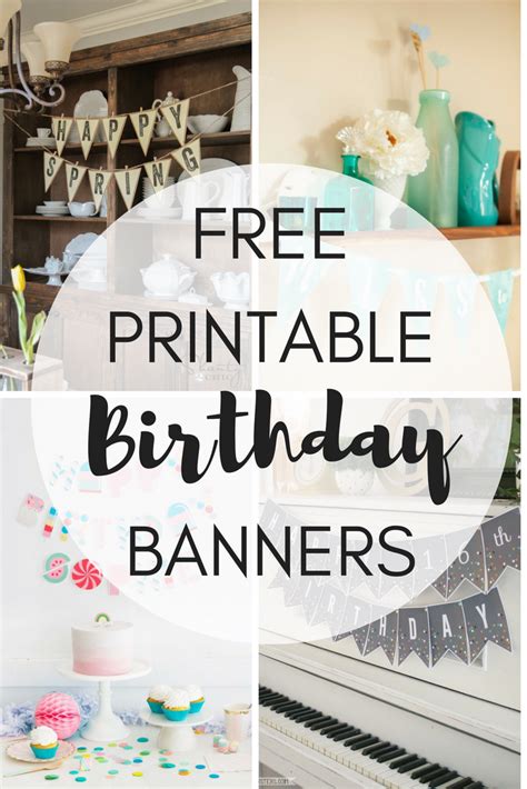 Popular Occasions for Printable Banners