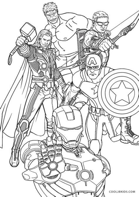 Popular Superhero Colouring Pages