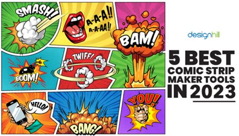 Digital tools for comic strip creation and customization