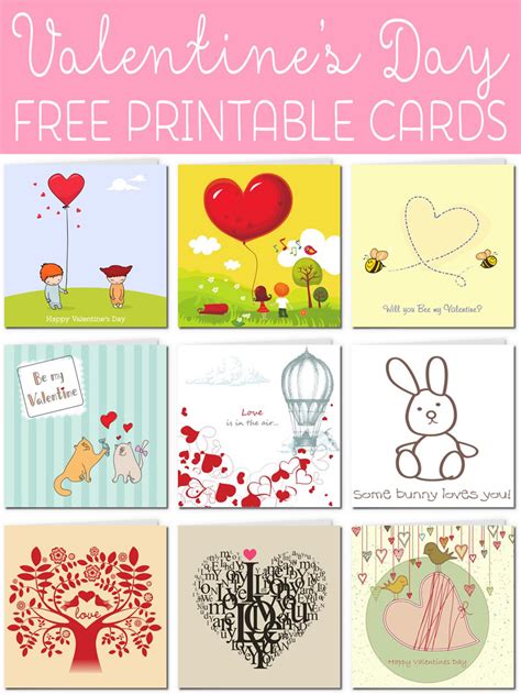 Popular Valentine Printables