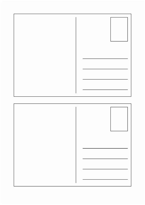 Postcard templates for kids