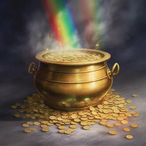 Pot of Gold at the End of a Rainbow