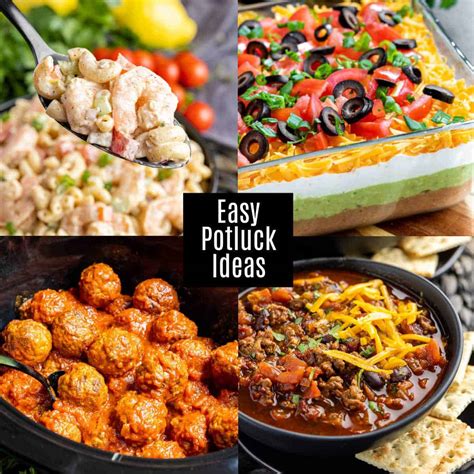 Potluck dishes image