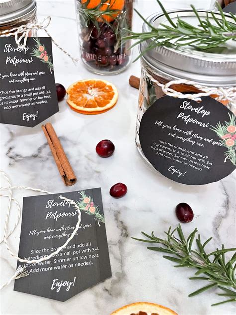 Potpourri Blend Tags