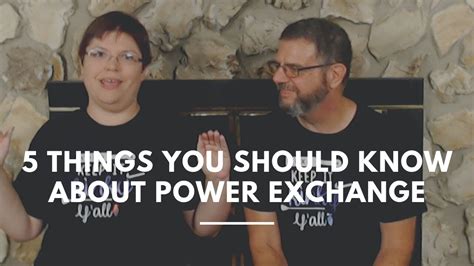 Power Exchange Relationships