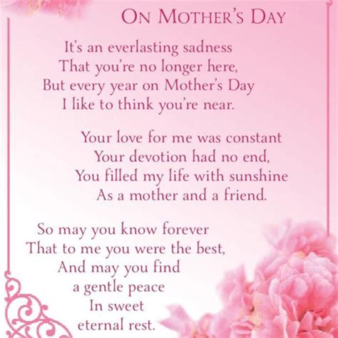 Power of Mothers Day Poems