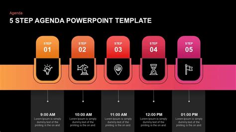 PowerPoint Agenda Template