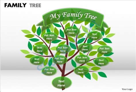 PowerPoint Family Tree Template Free Download