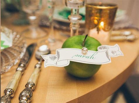 Practical wedding place cards