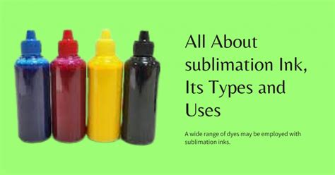 Practical Sublimation Applications