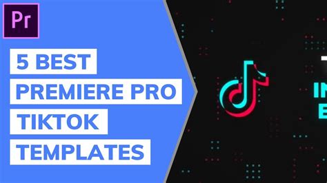 Premiere Pro TikTok Templates Benefits