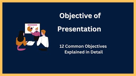 Presentation Objectives