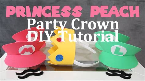 Princess Peach Crown DIY