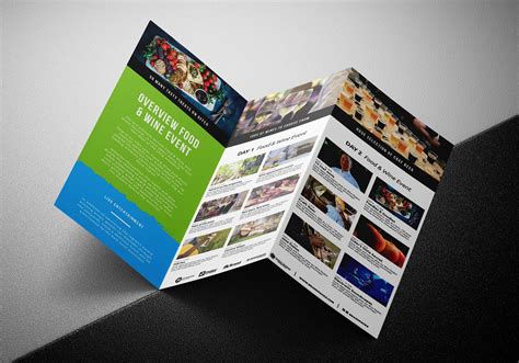 Print Brochure Template for Marketing Materials