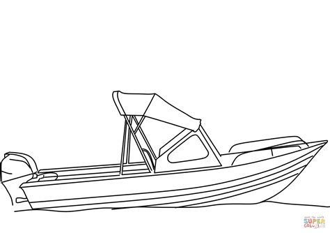 Printable Boat Coloring Pages