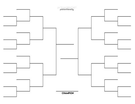 Printable Brackets