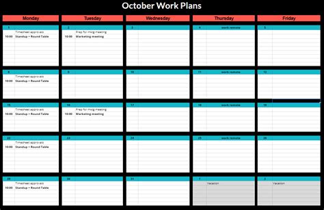 Enhancing Productivity with Printable Calendars